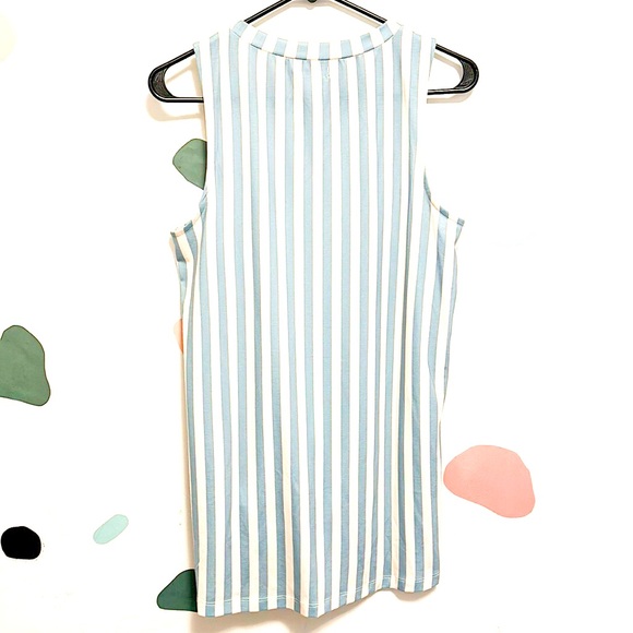 019 - Love, Fire Striped Front Tie Knot Top - Picture 2 of 3